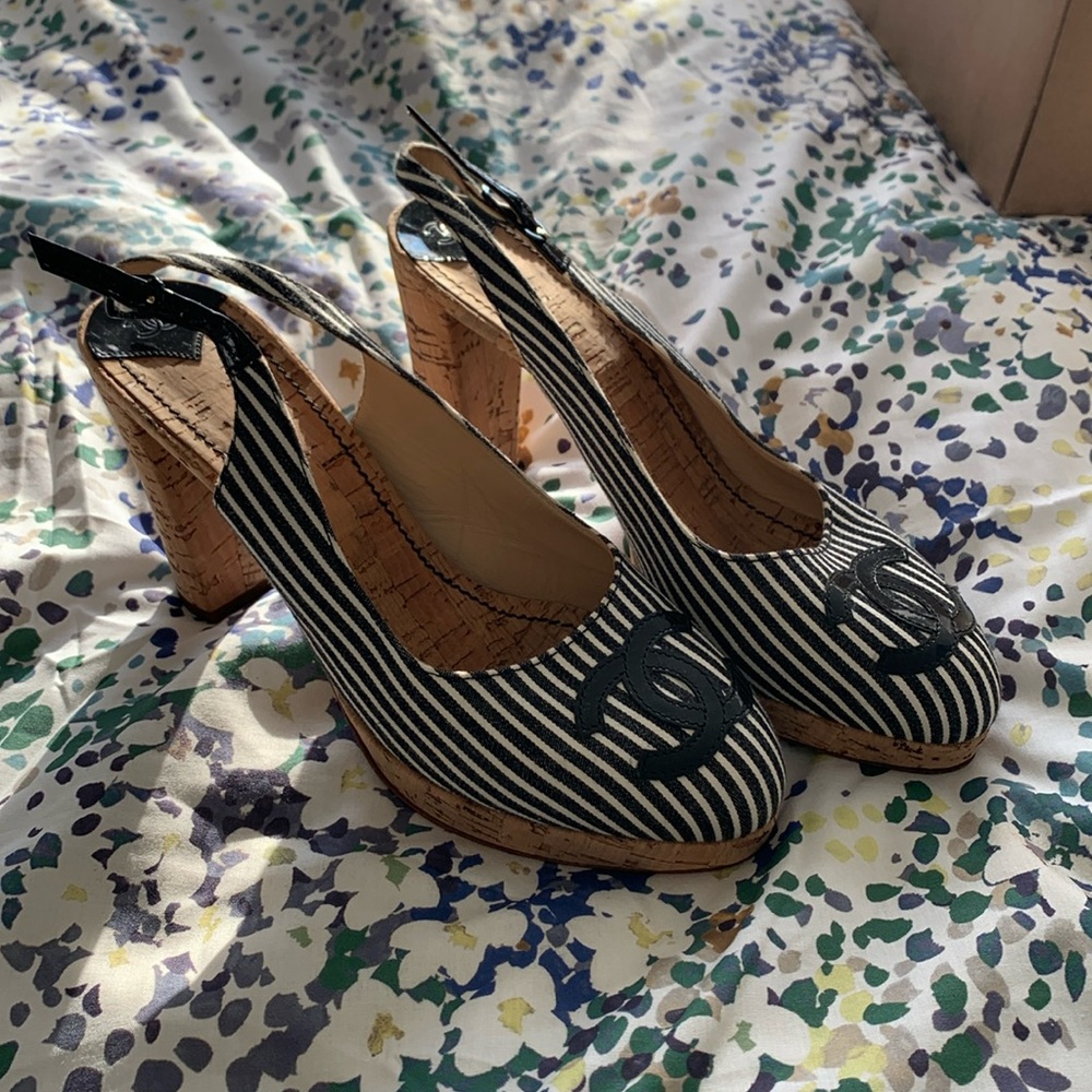 Chanel Vintage Slingback Pumps